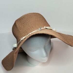 Steve Madden Straw Hat With Seashells